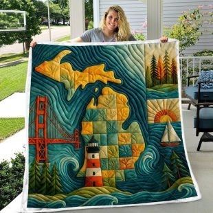Best Michigan Design Quilt MCG58